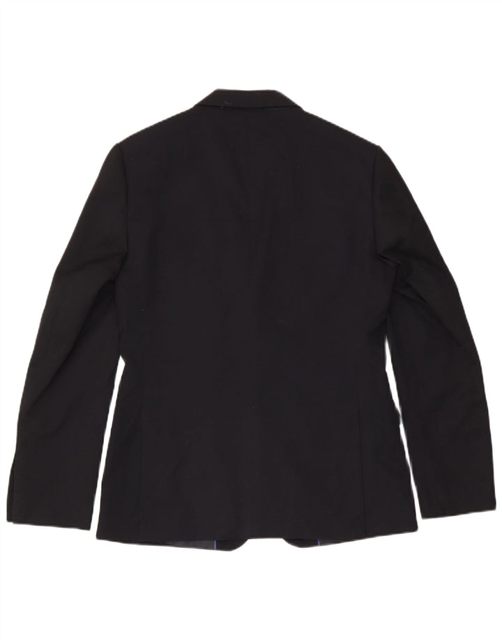 Jaqueta blazer masculina de 2 botões Marks & Spencer Reino Unido 38 azul marinho médio