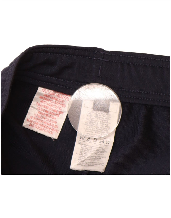 ADIDAS Boys Tracksuit Trousers Joggers 15-16 Years  Navy Blue Polyester