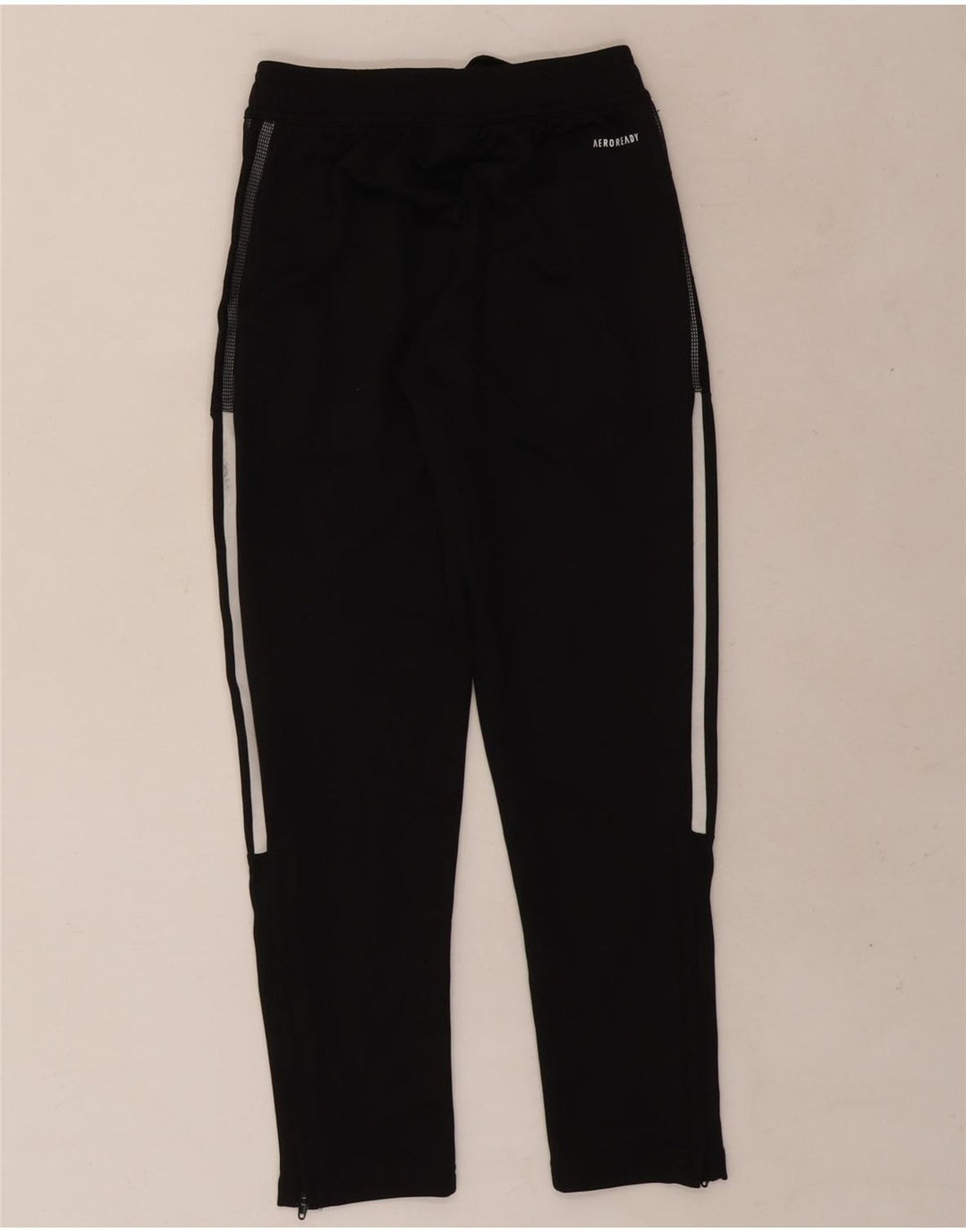 Calças de treino Adidas Boys Aeroready 9-10 anos preto poliéster
