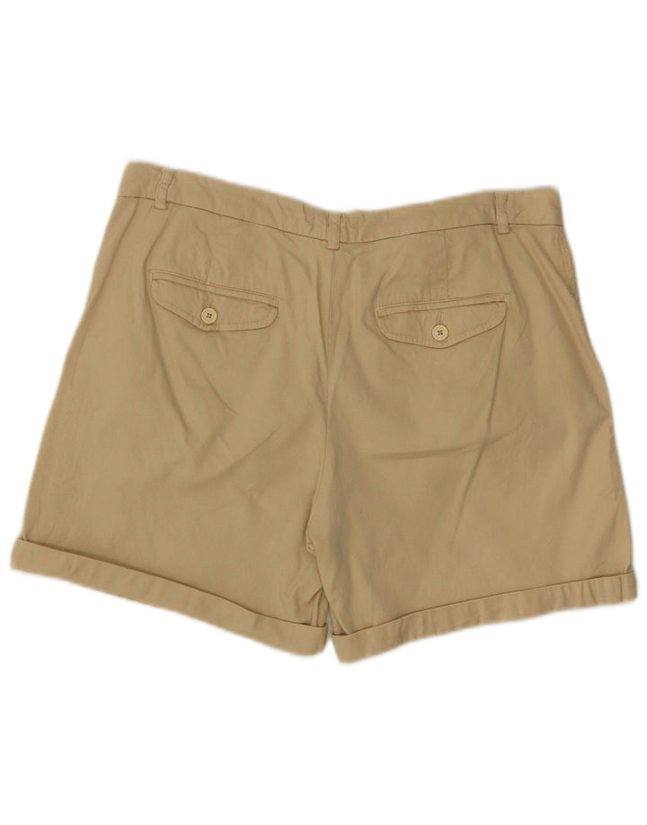Shorts chino feminino BENETTON W34 grande amarelo
