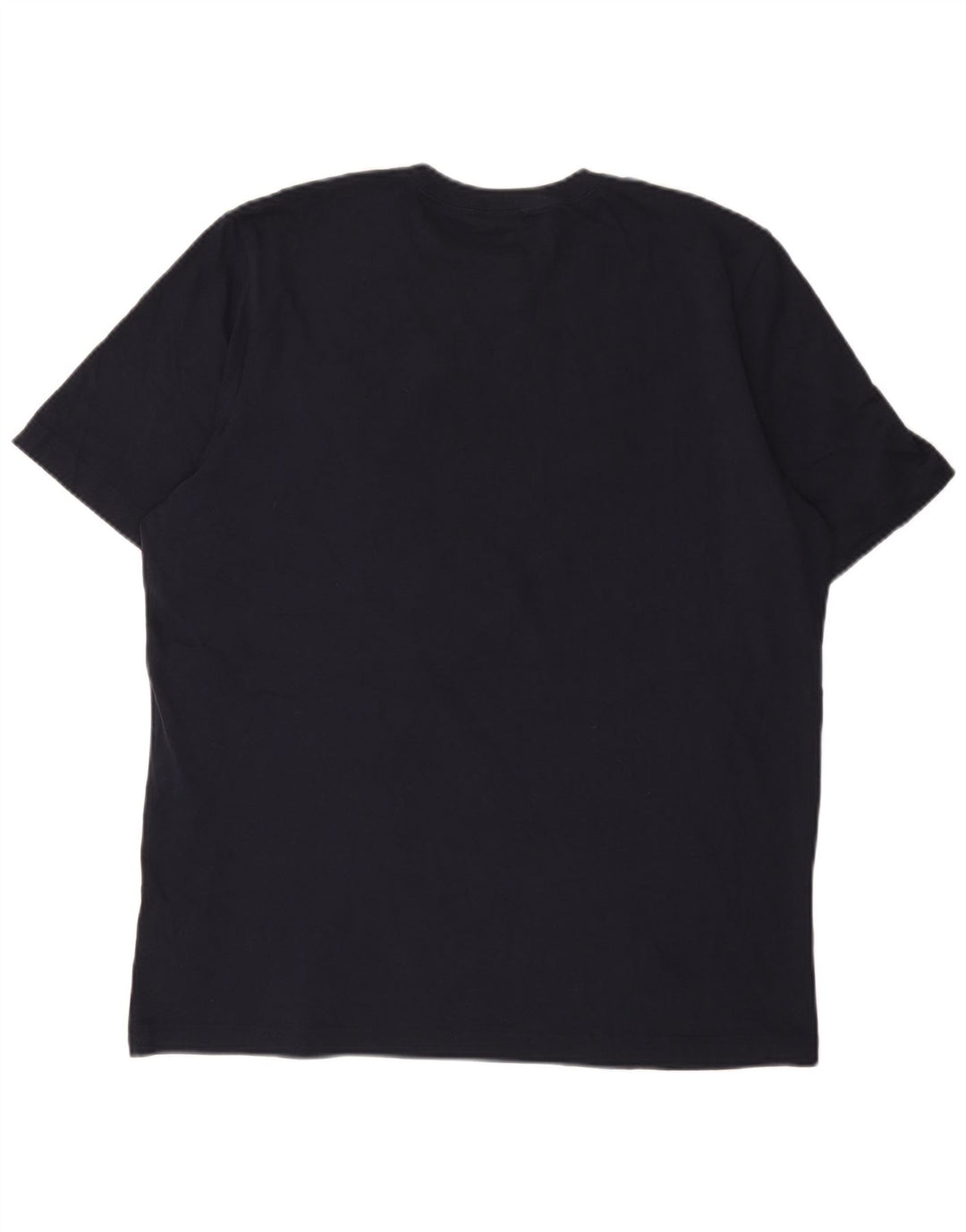Camiseta masculina Adidas grande algodão azul marinho