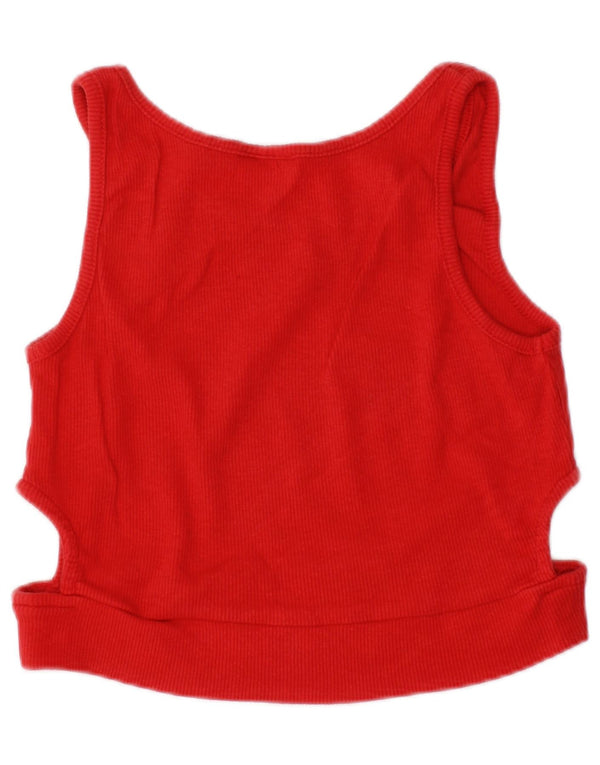 Blusa sem mangas para meninas ZARA 8-9 anos vermelho