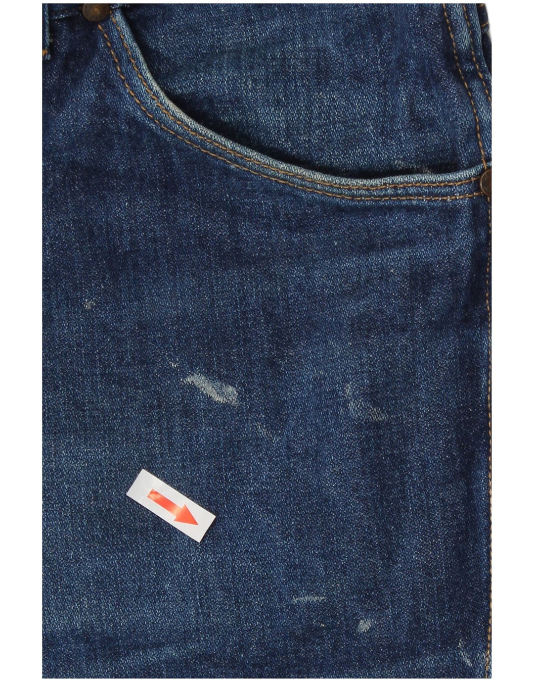 Wrangler Mens Straight Jeans W40 L31 Azul Marinho