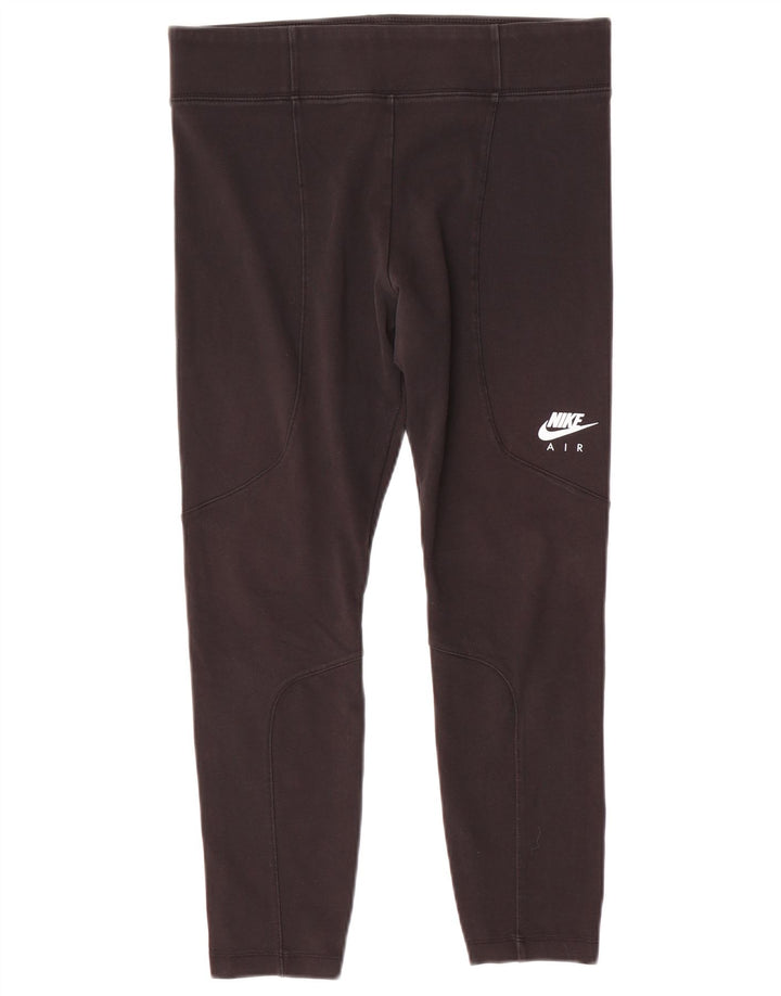 Leggings Nike Femininas UK 14 Grande Poliéster Preto