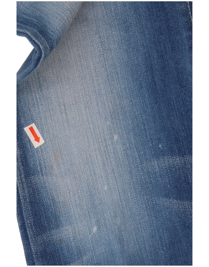 Diesel feminino Bootzee Slim Bootcut jeans W25 L30 algodão azul