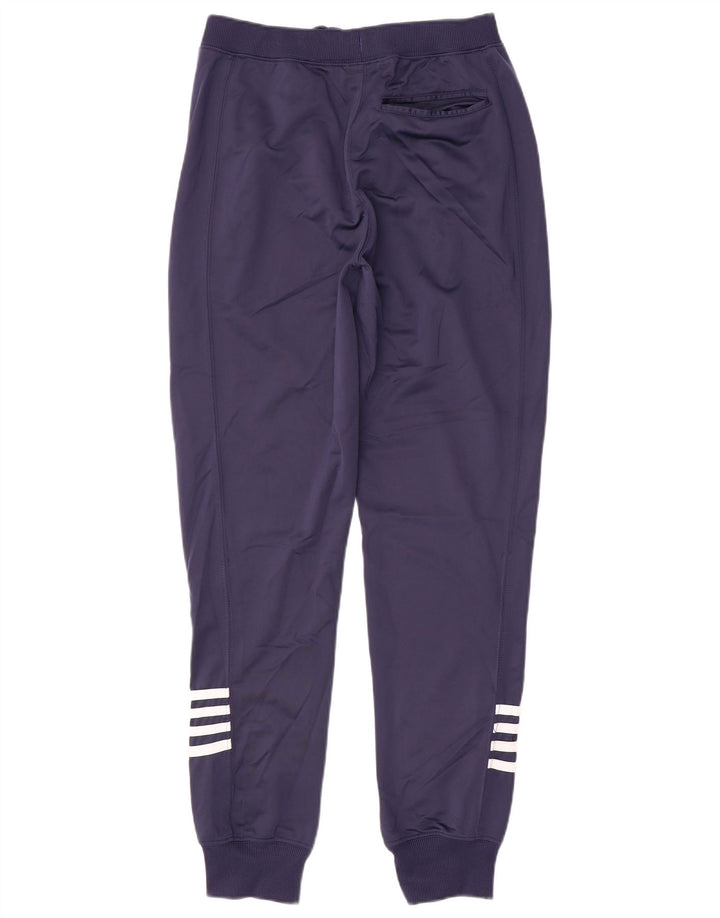 Calça de treino feminina FILA Joggers UK 10 pequeno azul marinho