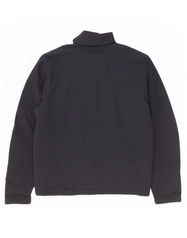Jaqueta bomber masculina Sergio Tacchini UK 40 grande poliéster preto
