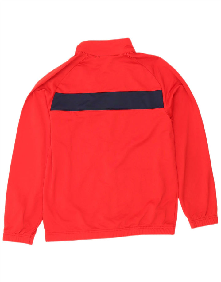 Jaqueta Nike Boys Tracksuit Top 13-14 Anos XL Vermelho Colorblock Poliéster