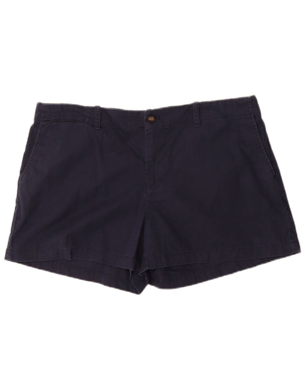 Polo Ralph Lauren Womens Chino Shorts US 14 XL W36 Navy Blue Cotton