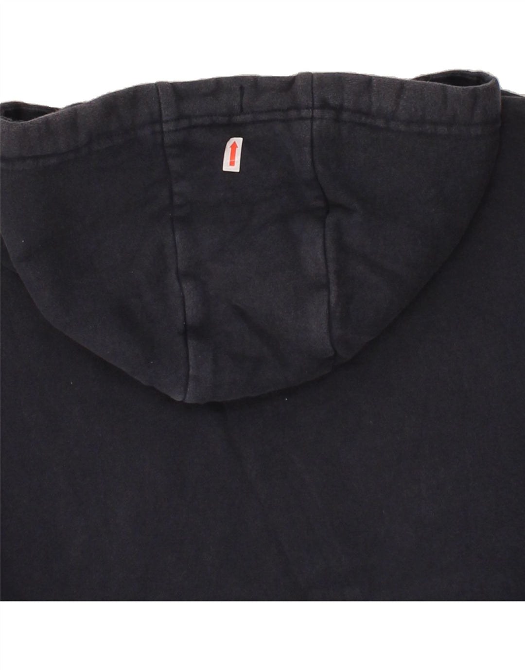 ELLESSE Mens Graphic Hoodie Jumper Small Navy Blue Cotton Vintage Ellesse and Second-Hand Ellesse from Messina Hembry 
