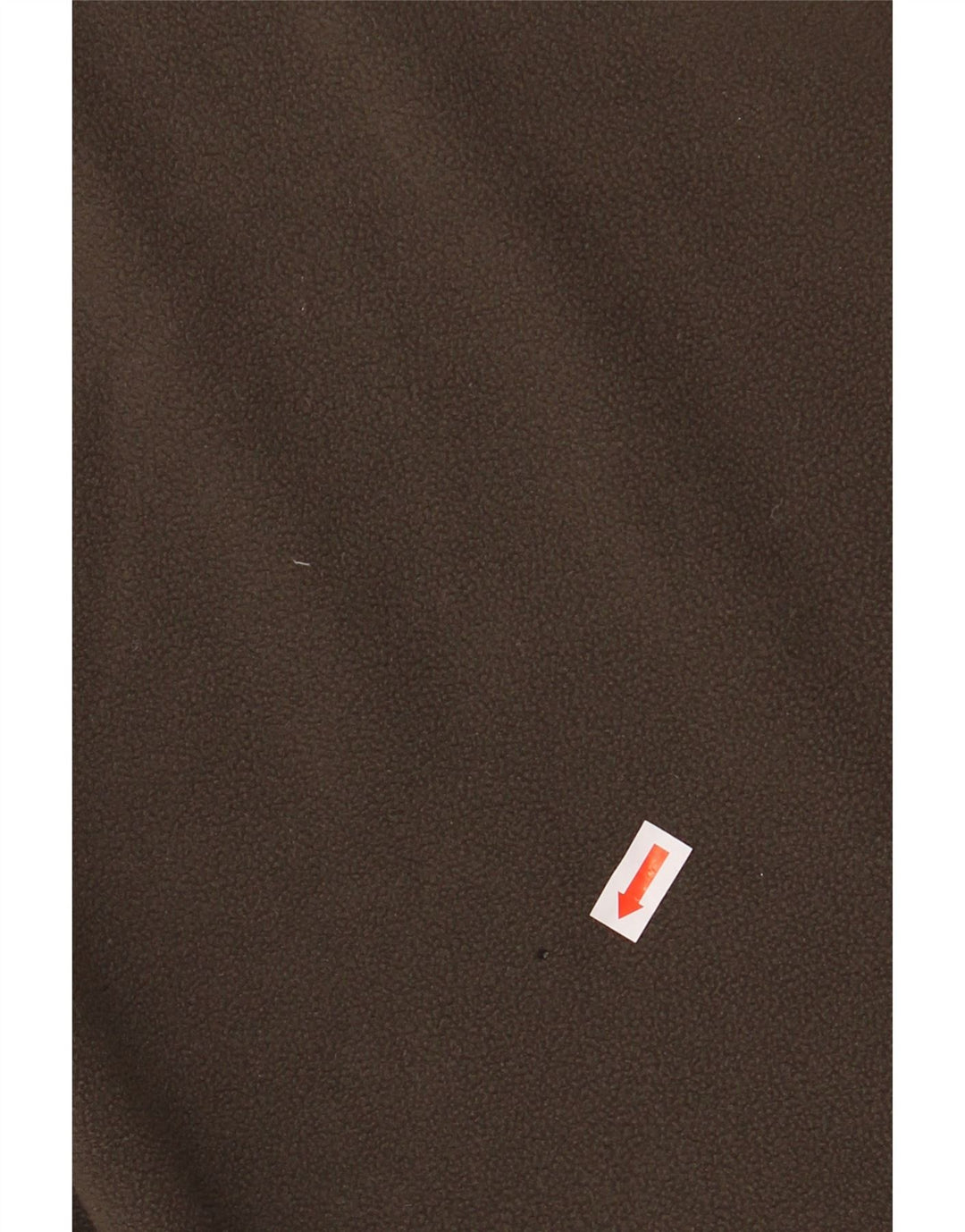 JACK WOLFSKIN Suéter masculino de lã com gola e zíper Reino Unido 44 XL cáqui poliéster