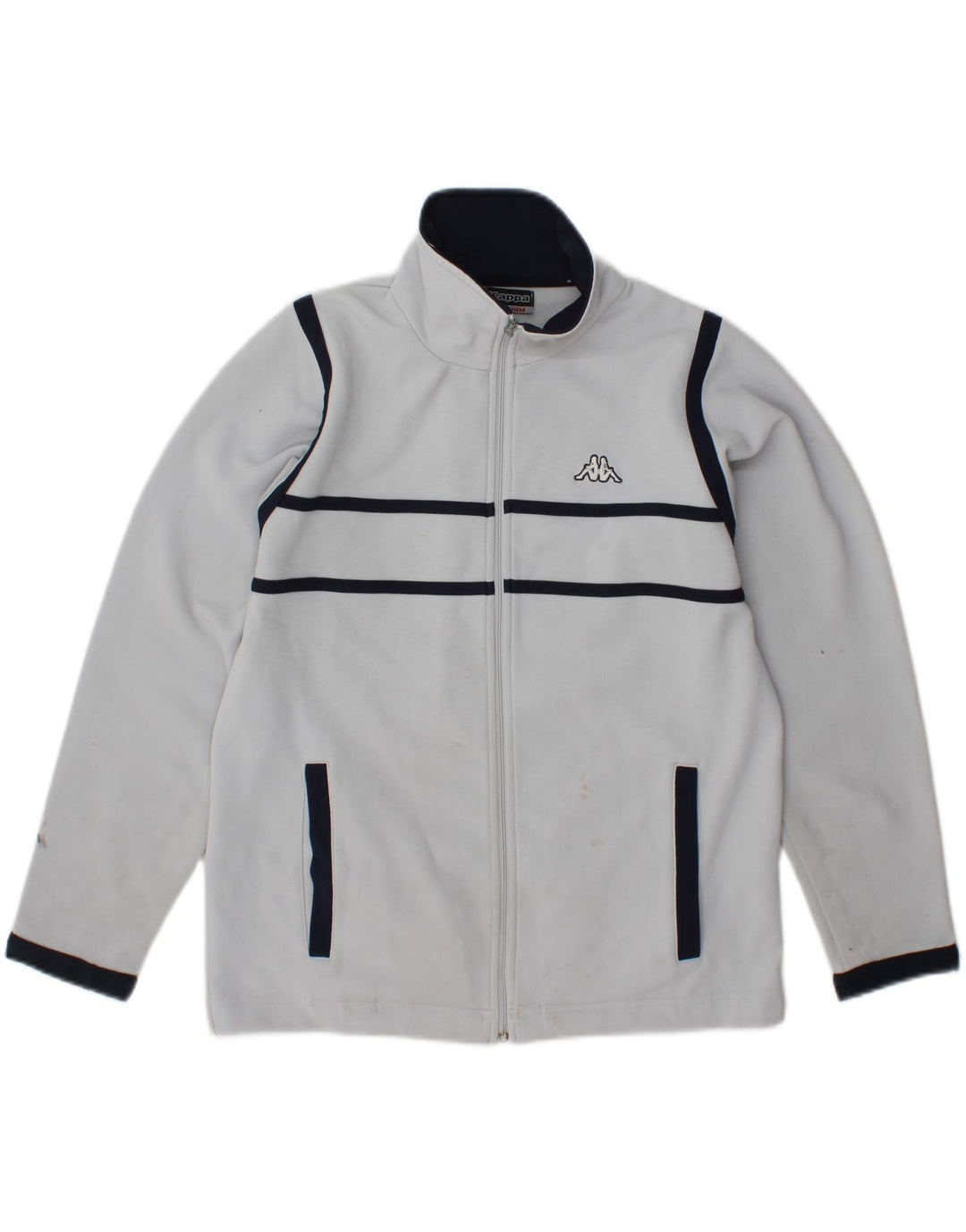 Jaqueta feminina KAPPA UK 14 cinza médio colorblock poliéster