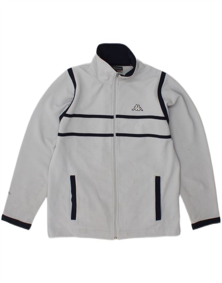 Jaqueta feminina KAPPA UK 14 cinza médio colorblock poliéster