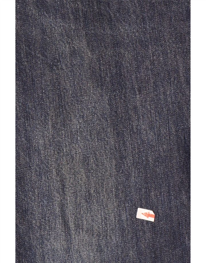 Carrera Masculino 710 Straight Jeans W40 L32 Azul Marinho Algodão