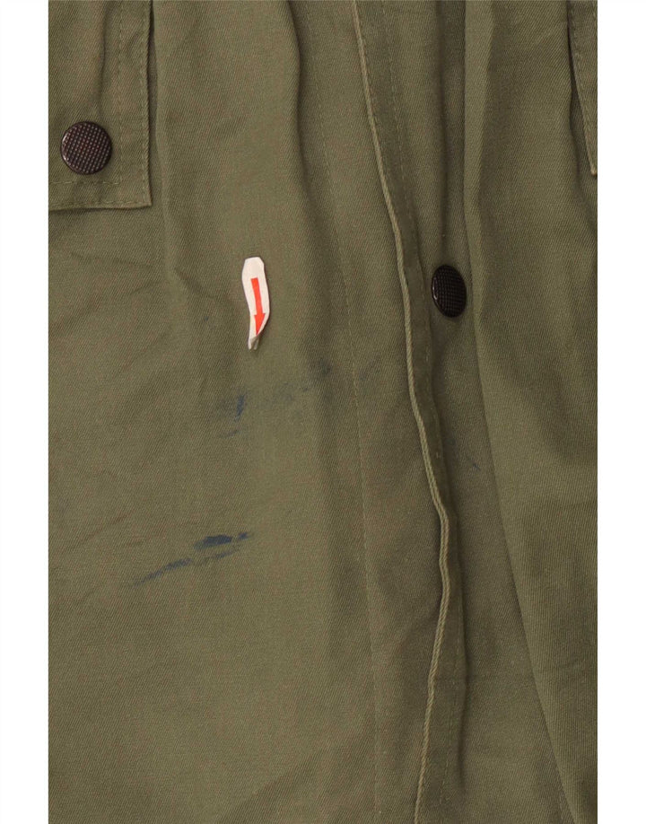 Jaqueta Parka Masculina Vintage IT 50 Grande Cáqui