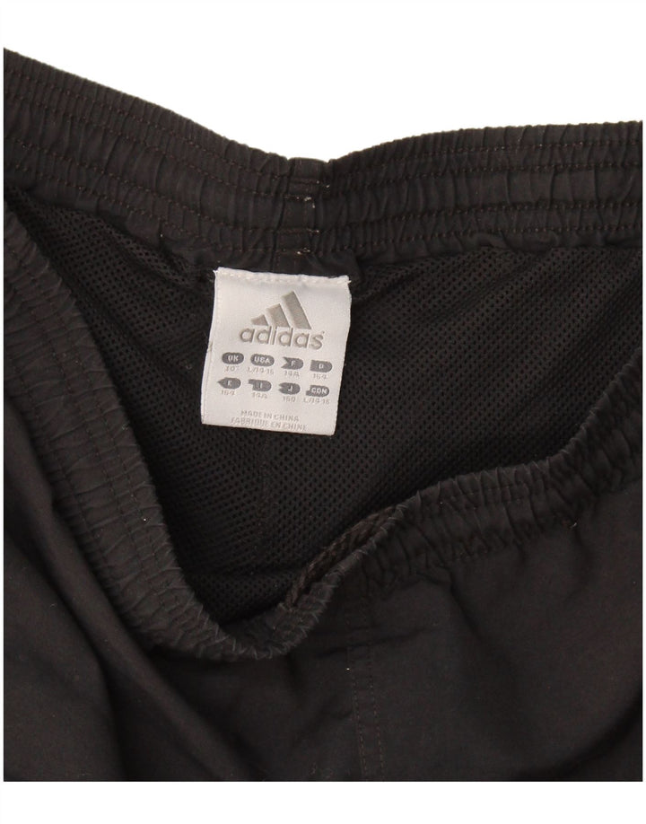Shorts de natação Adidas meninos 13-14 anos preto poliéster