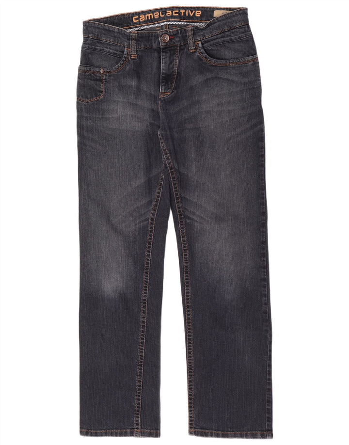 Calça jeans reta masculina Camel Active W34 L32 algodão azul