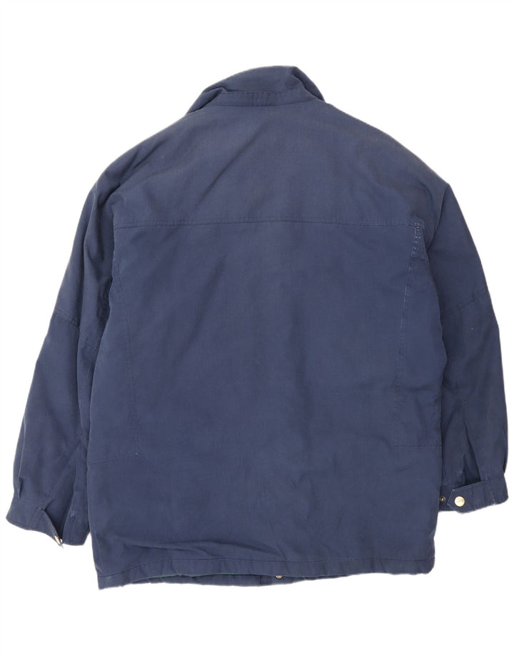 Jaqueta utilitária masculina Fila IT 50 grande azul marinho