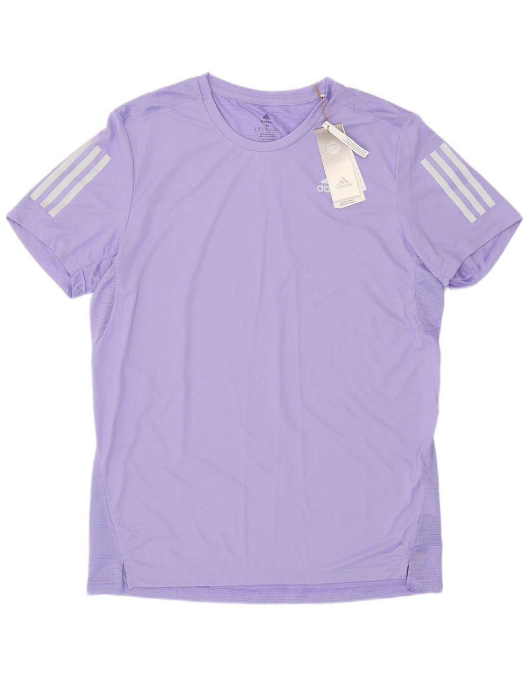 Adidas Mens Aeroready Camiseta Top Médio Roxo Poliéster