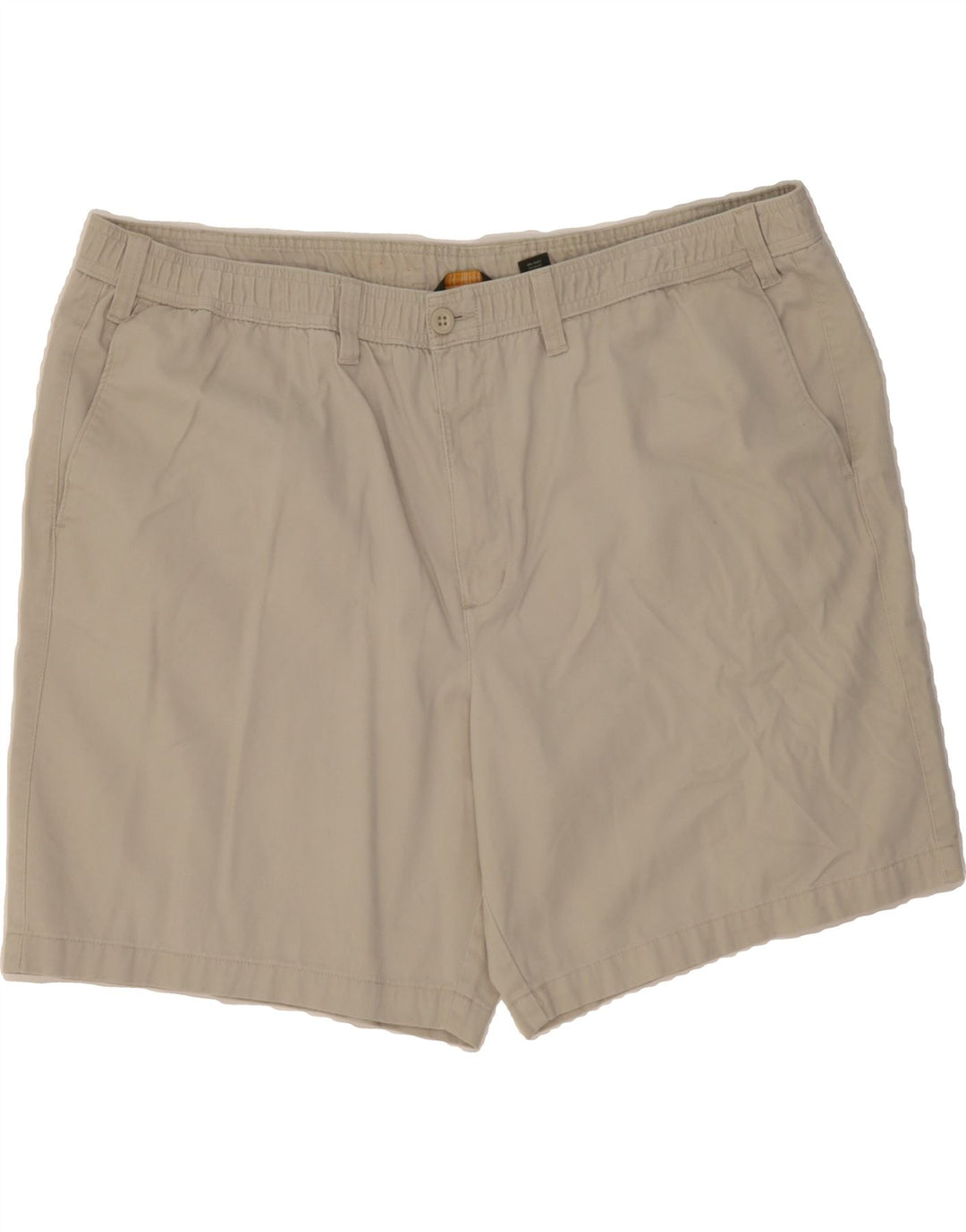 EDDIE BAUER Mens Seattle Chino Shorts 2XL W46 Beige Cotton Vintage Eddie Bauer and Second-Hand Eddie Bauer from Messina Hembry 