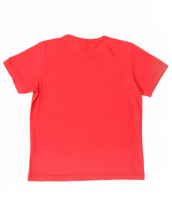Camiseta feminina Champion UK 14 grande algodão rosa