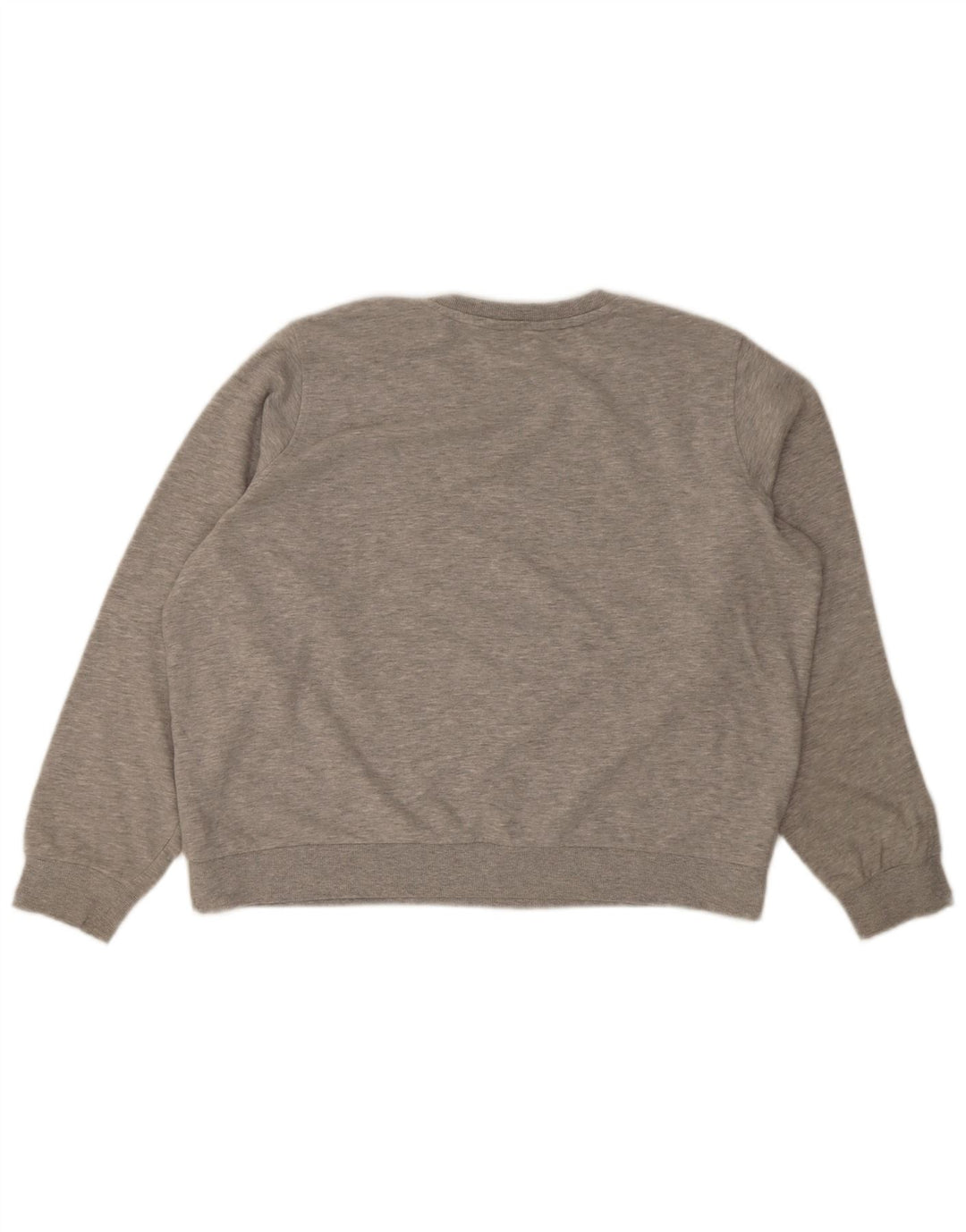 Suéter de moletom feminino oversized Marks & Spencer Reino Unido 18 XL cinza manchado