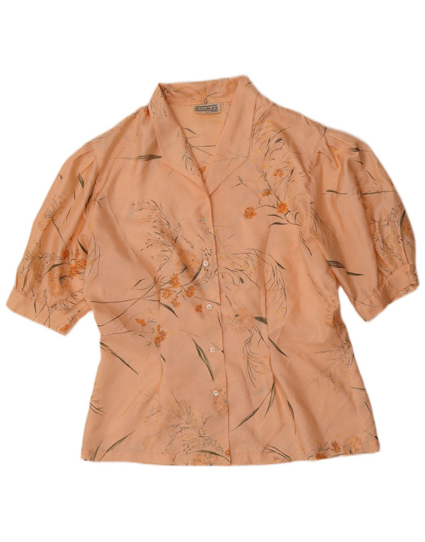 Blusa feminina de manga curta Penny Black IT 46 grande rosa floral