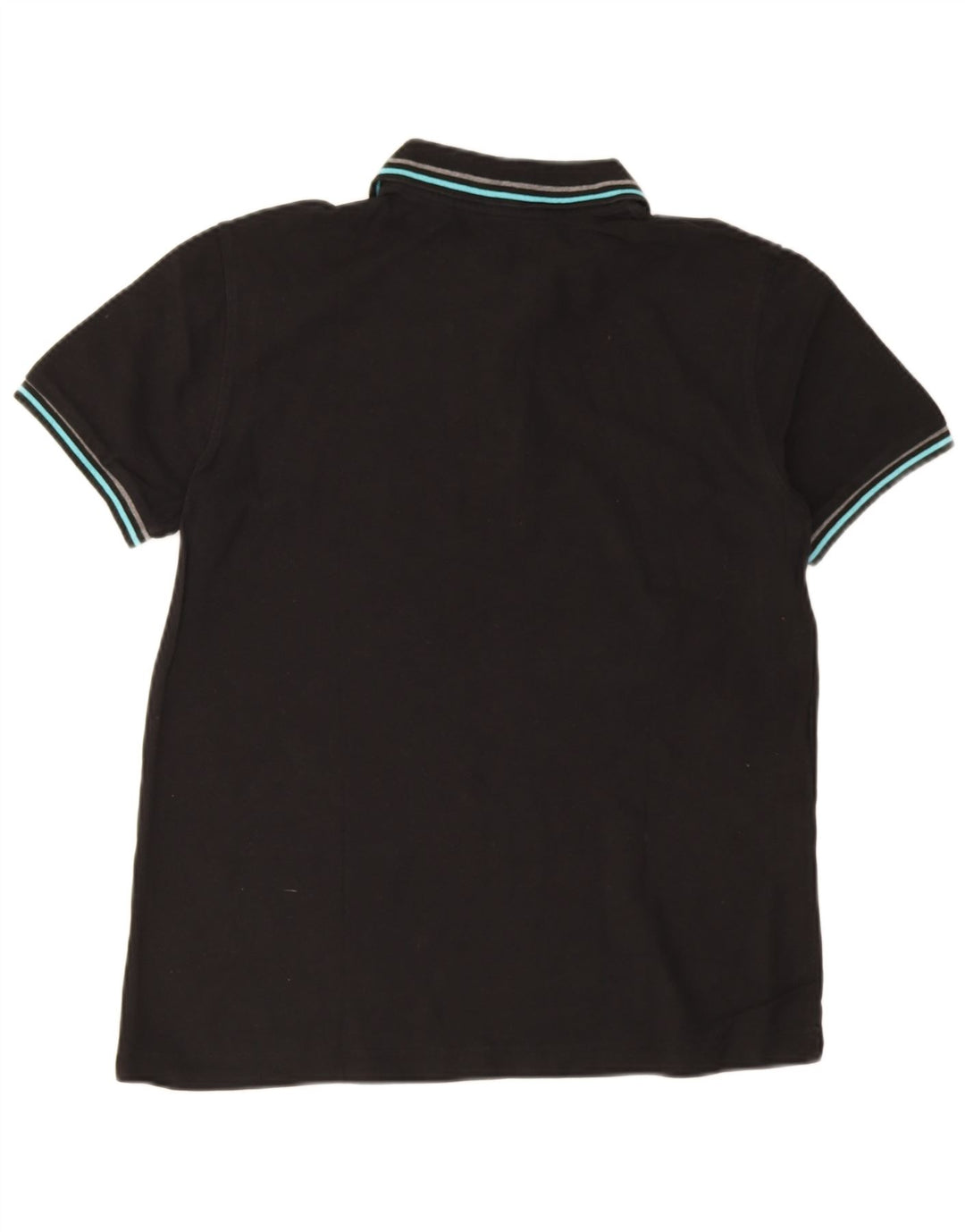 Camisa polo masculina Life's Lotto preta média