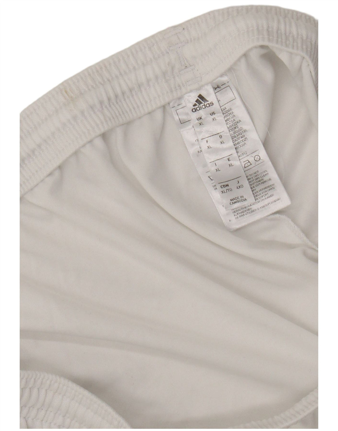 Adidas Mens Aeroready Sport Shorts XL Branco Poliéster
