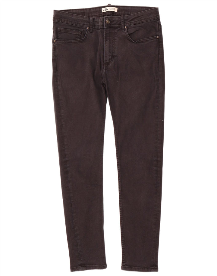 Zara Mens Skinny Jeans EU 40 Médio W31 L28 Cinza