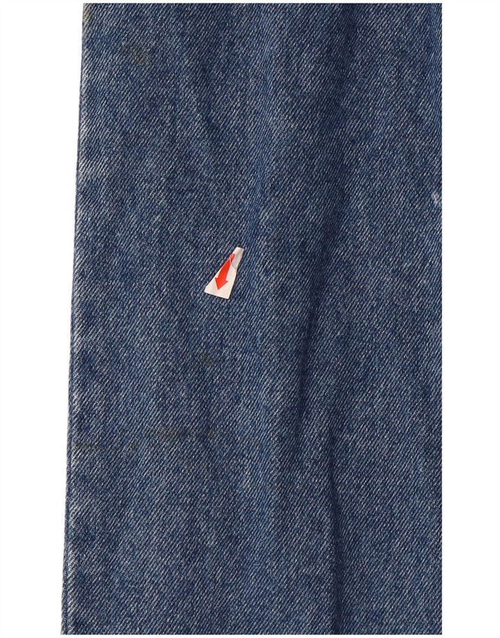 MASH Mens Straight Jeans W30 L30 Azul Algodão