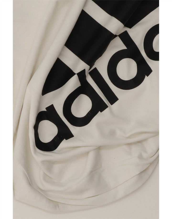 Camiseta Adidas Masculina Graphic Top Médio Branco
