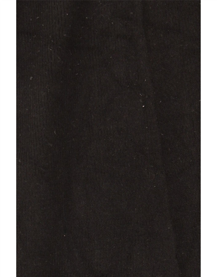 Suéter cardigã aberto feminino Marks & Spencer Reino Unido 14 grande viscose preta