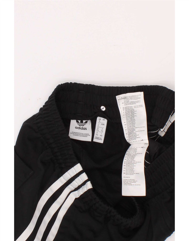 Shorts esportivos femininos Adidas UK 8 pequeno poliéster preto