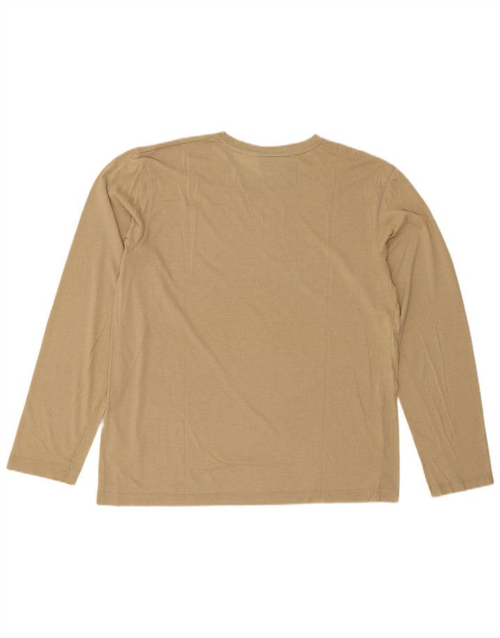 LOTTO Mens Top Long Sleeve Large Beige