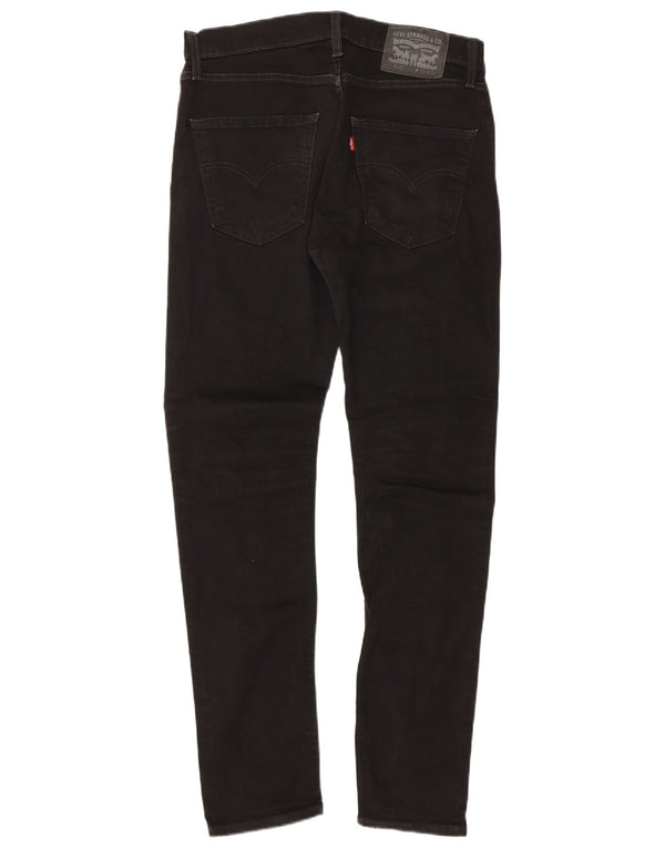 Calça jeans masculina Levi's 512 Slim Tapered W32 L32 algodão preto