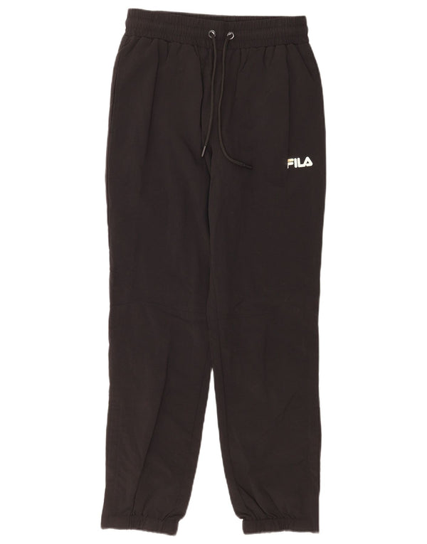 Calça de treino feminina Fila Joggers UK 6 XS preto nylon