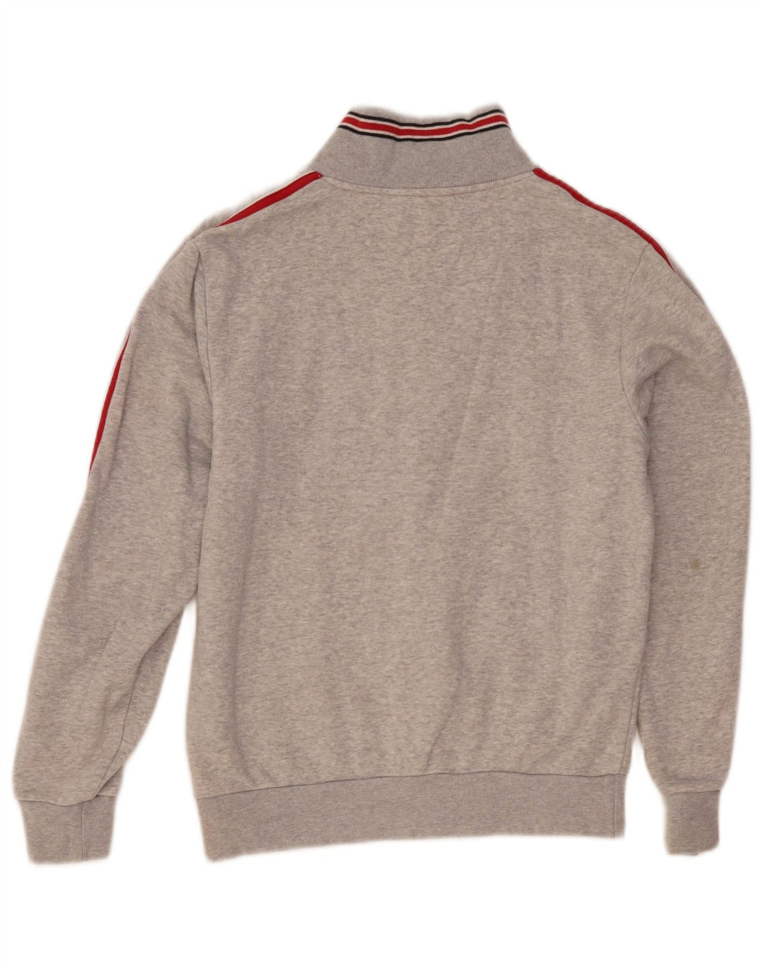 Jaqueta feminina Ellesse UK 10 de algodão manchado cinza pequeno