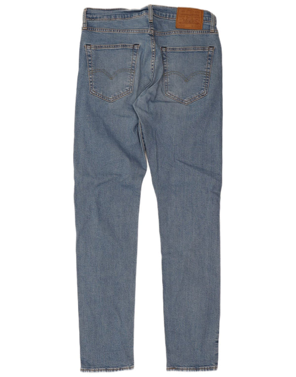 Levi's Mens 512 Slim Fit Tapered Jeans W32 L34 Blue Cotton