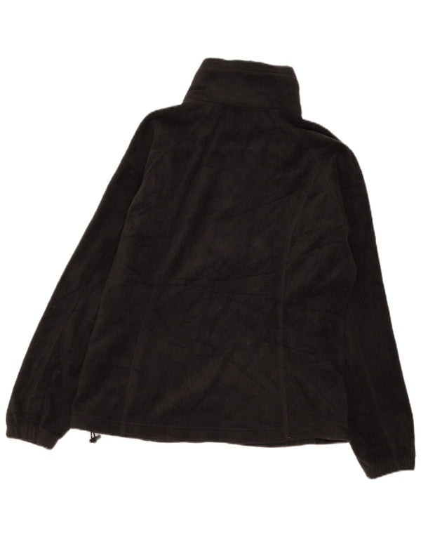 Jaqueta de lã feminina Columbia UK 40 grande poliéster preto