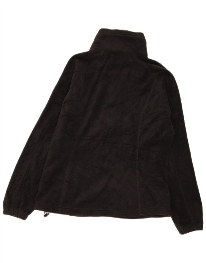Jaqueta de lã feminina Columbia UK 40 grande poliéster preto