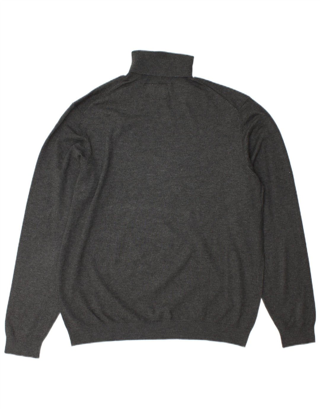 Zara Suéter masculino com gola redonda XL cinza