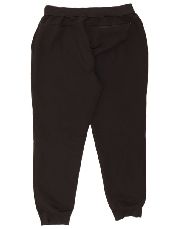 Russell Athletic Mens Crop Calças de treino Joggers grandes pretos