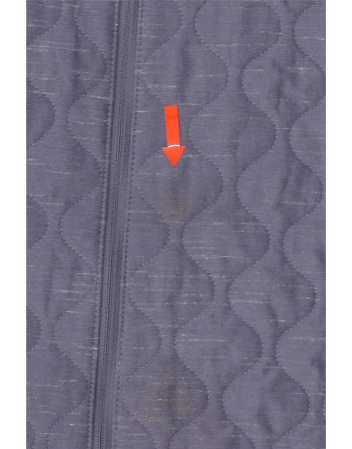 Nike Womens Running Quilted Gilet UK 16 Grande Roxo Poliéster