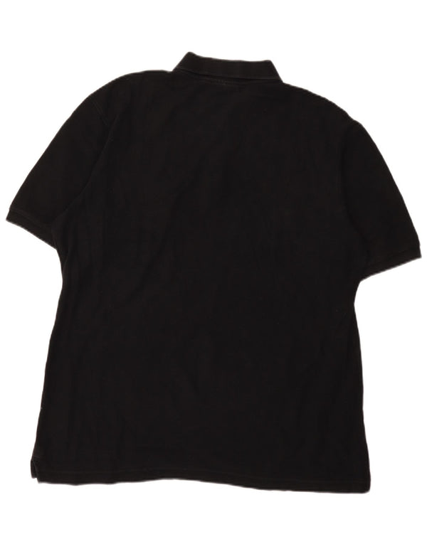 Camisa polo masculina Fila IT 54 XL algodão preto
