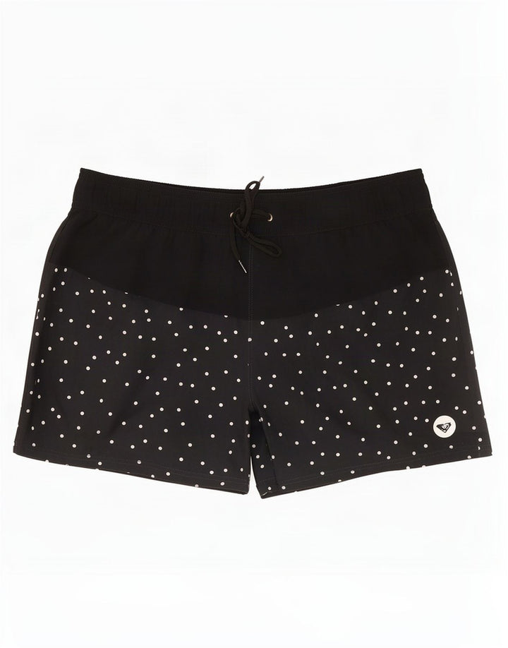 Shorts de natação masculino Roxy XL poliéster manchado preto