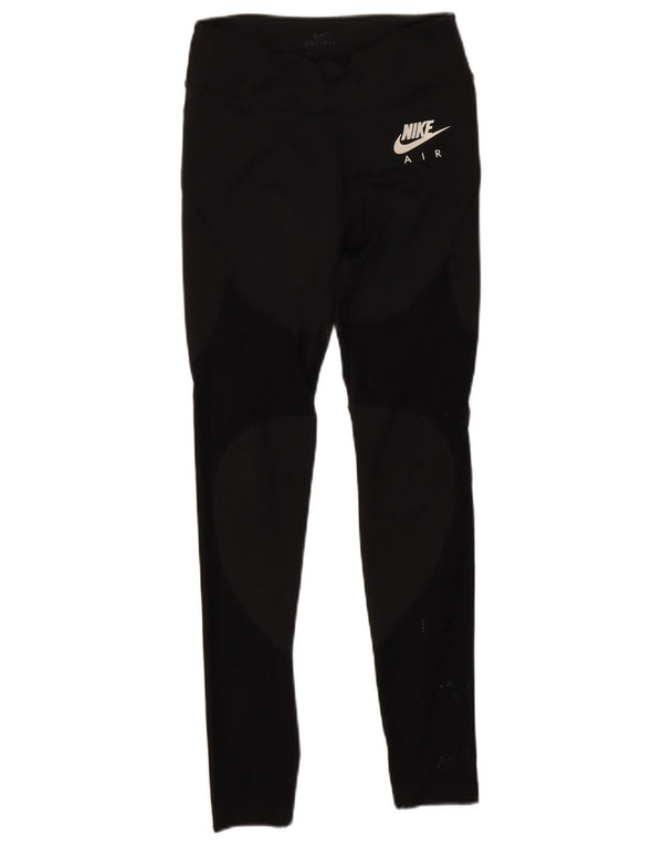 Leggings Nike Air Graphic Feminino UK 4 XS Poliéster Preto