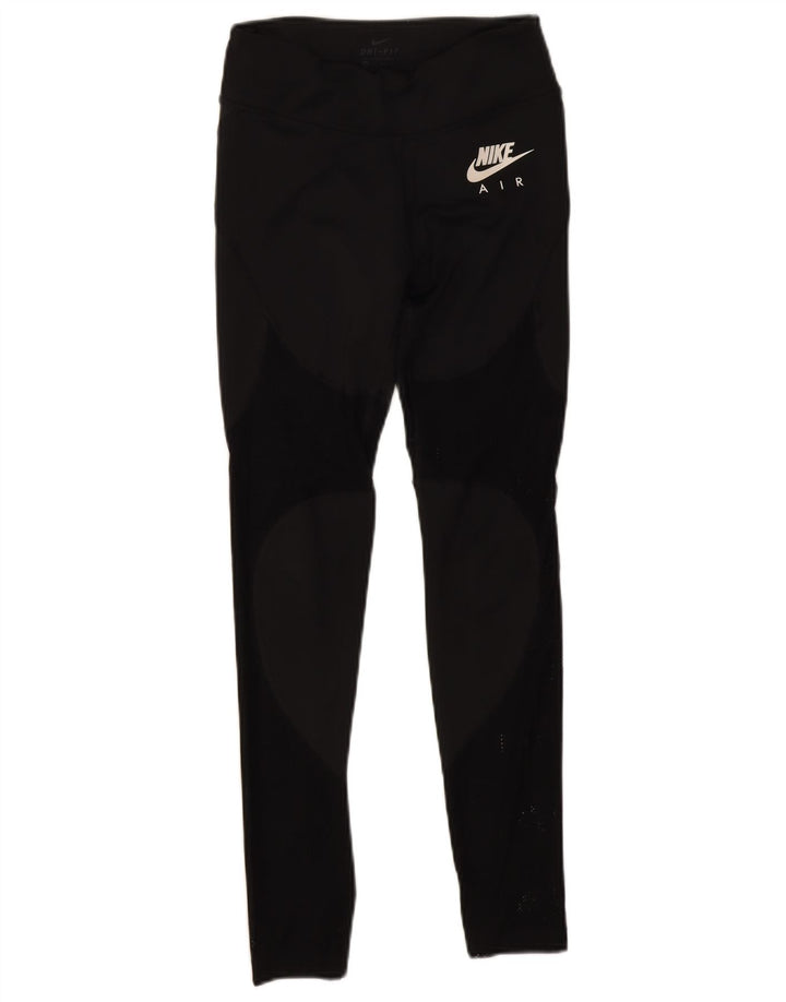 Leggings Nike Air Graphic Feminino UK 4 XS Poliéster Preto