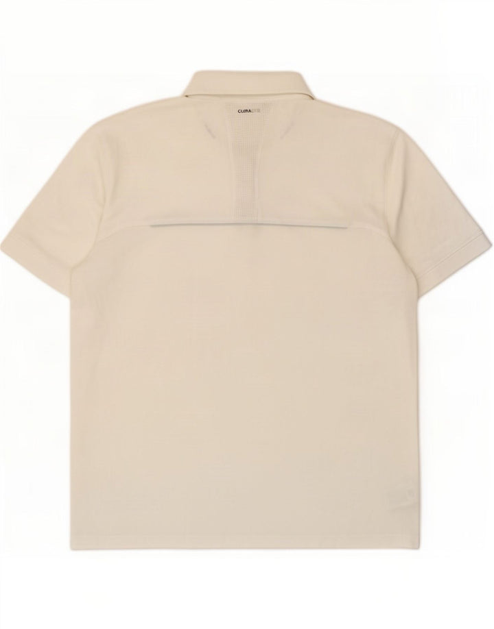 Adidas Mens Climalite Polo Shirt 2XL Branco Poliéster
