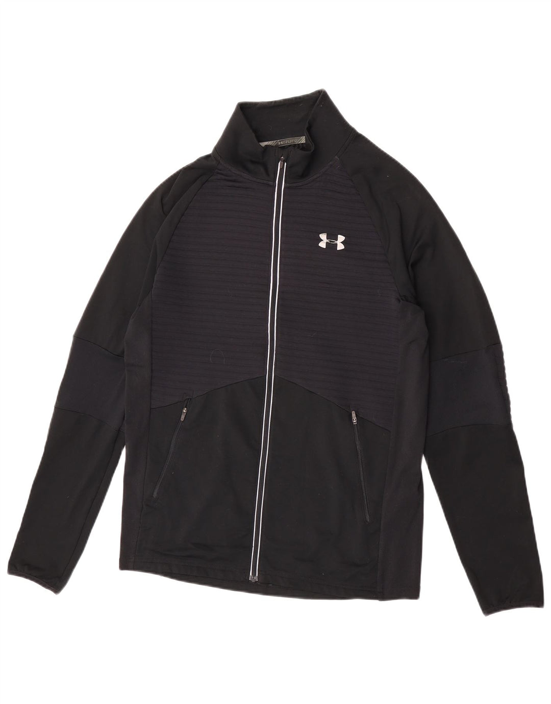 Under Armour Mens Treino Top Jacket Pequeno Poliéster Preto